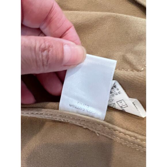 LL Bean Classic Tan Belted Utility Jacket 4 - Picture 7 of 7